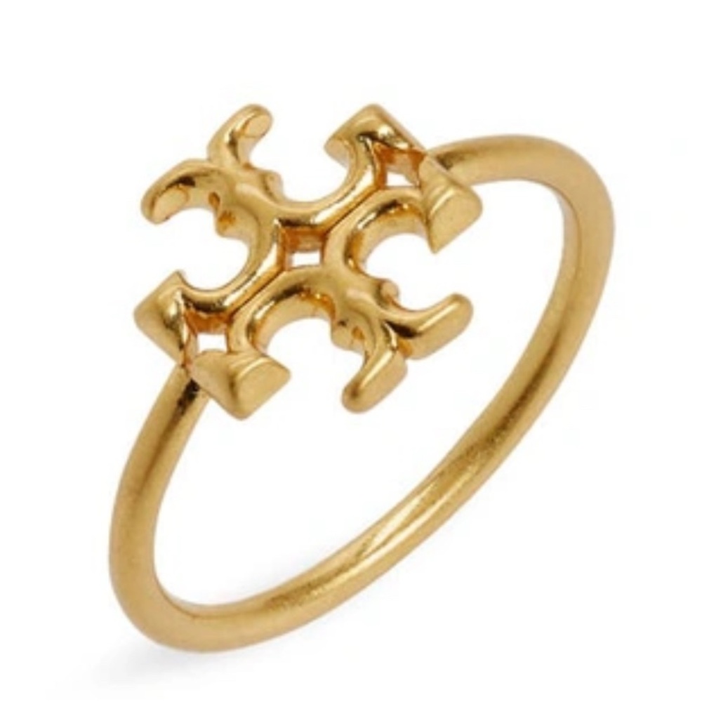 Tory Burch Gold Emblem Ring